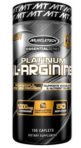 Platinum 100% L-arginine MuscleTech