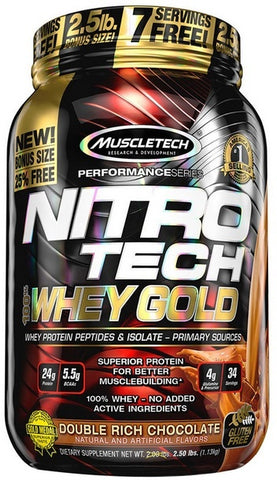 Nitrotech whey gold  MuscleTech
